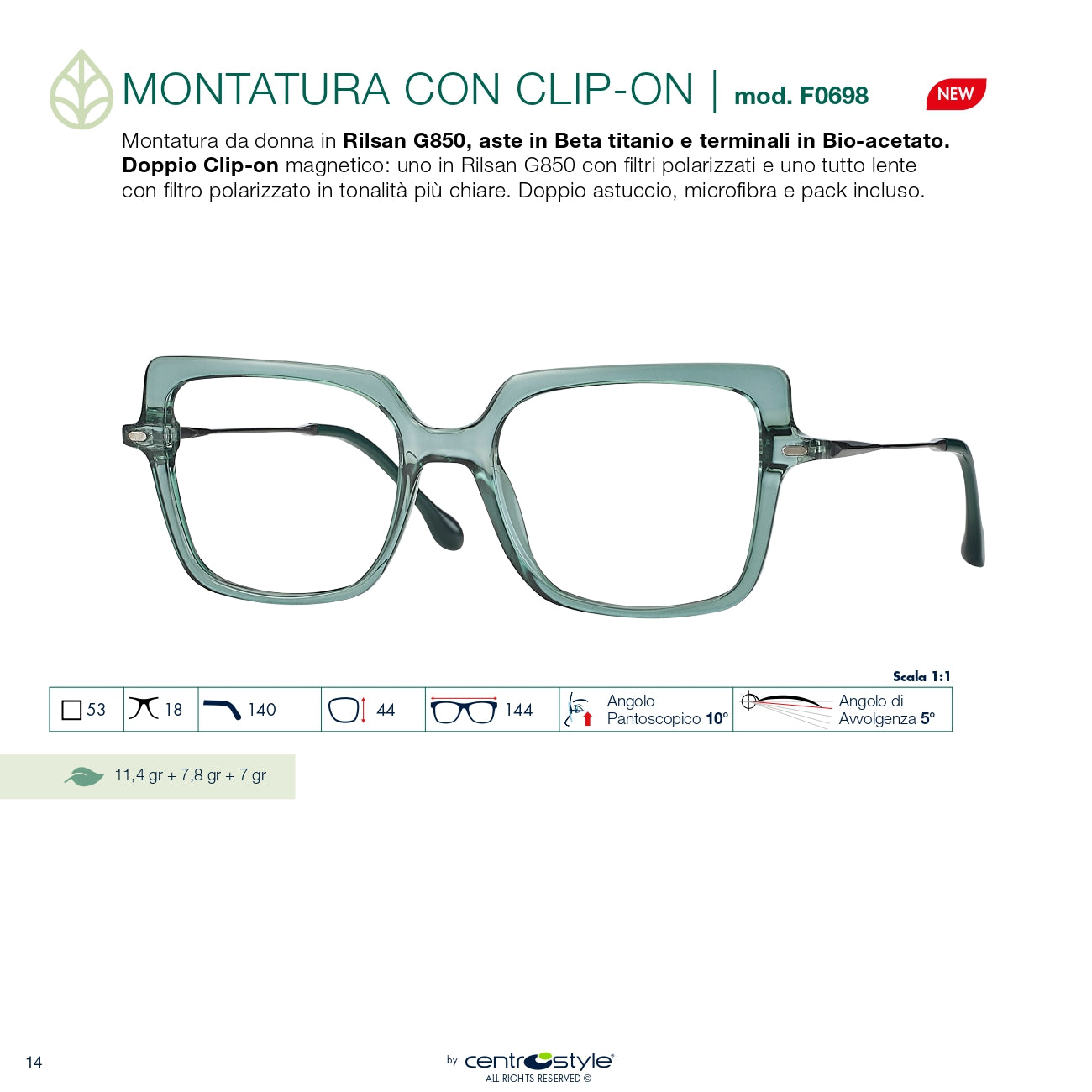 Gafas clip-on
