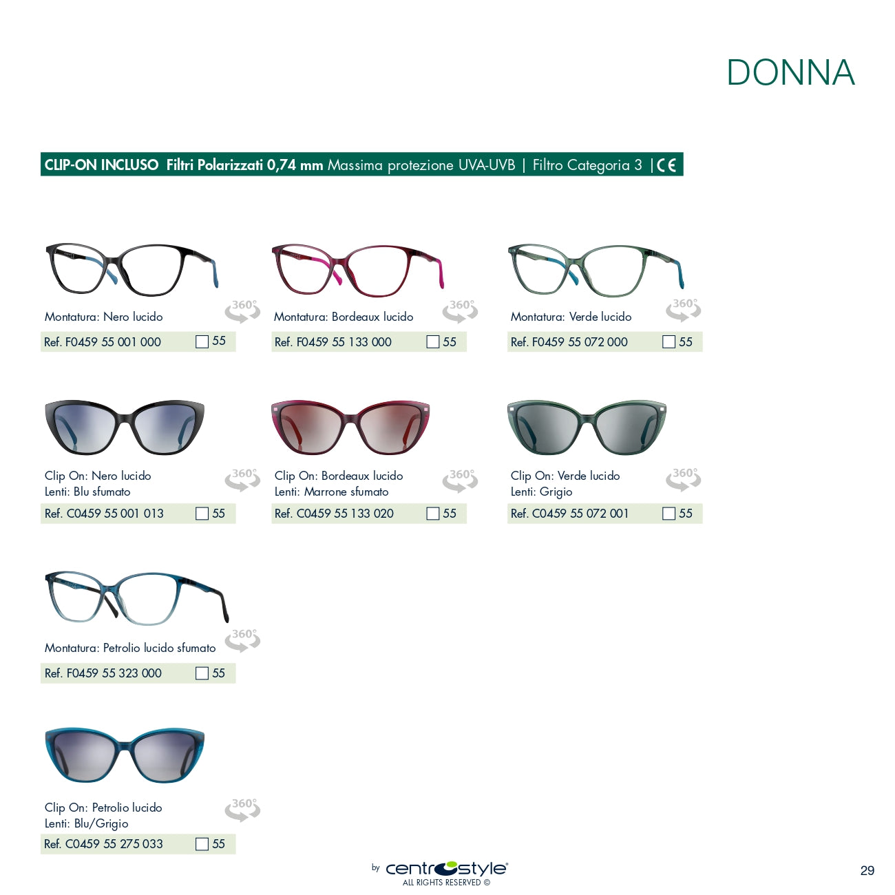 Gafas clip-on